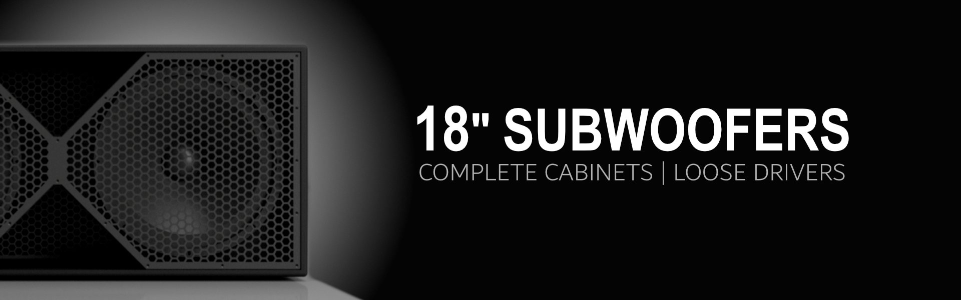 18 inch subwoofers